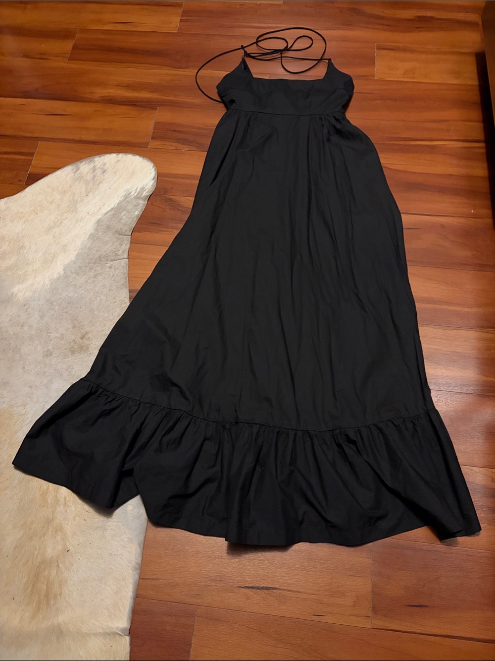 Karen Millen Black Maxi Dress Sz 2